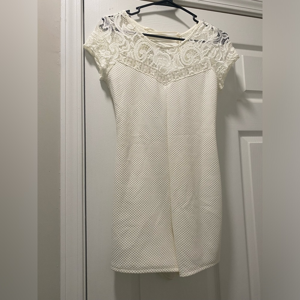 White romper